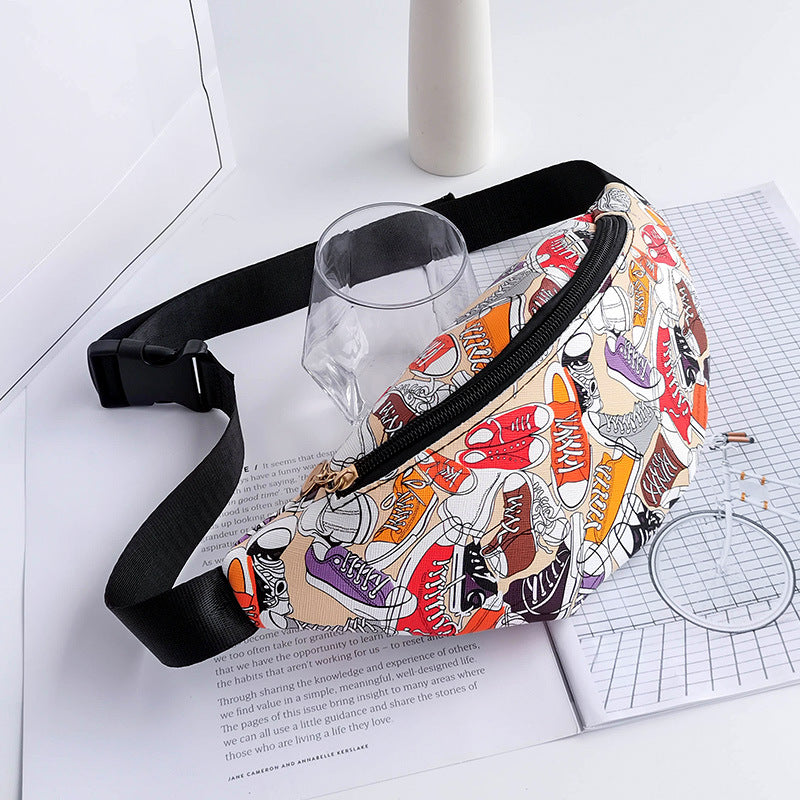 Wholesale  Flower Leopard Dairy Cow Print Crossbody Bag